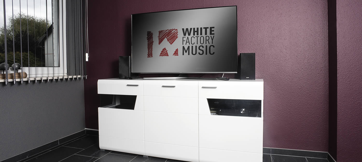 White Factory Music Logo